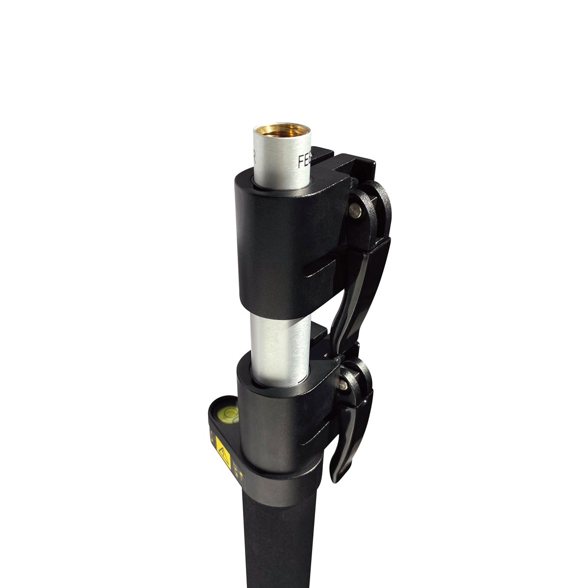 Prismen- und GPS Stab aus Aluminium mit Schnellklemmung 3,60 m