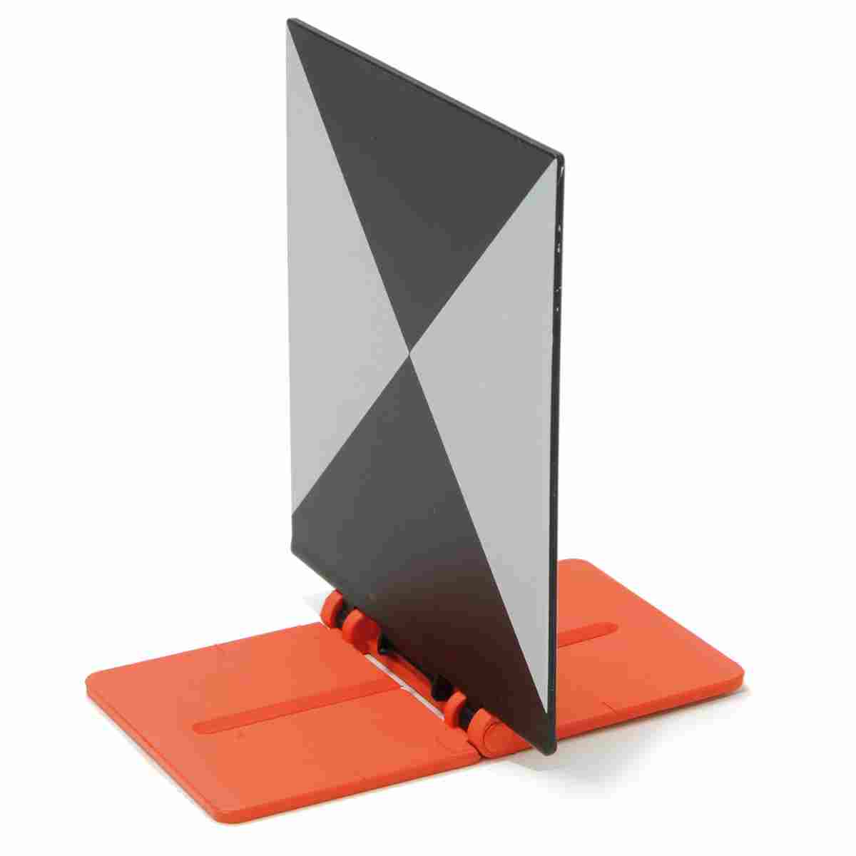 Anwendungsskizze der RSL496 Laserscanner-Marke zur Befestigung an einem Vermessungsbolzen.