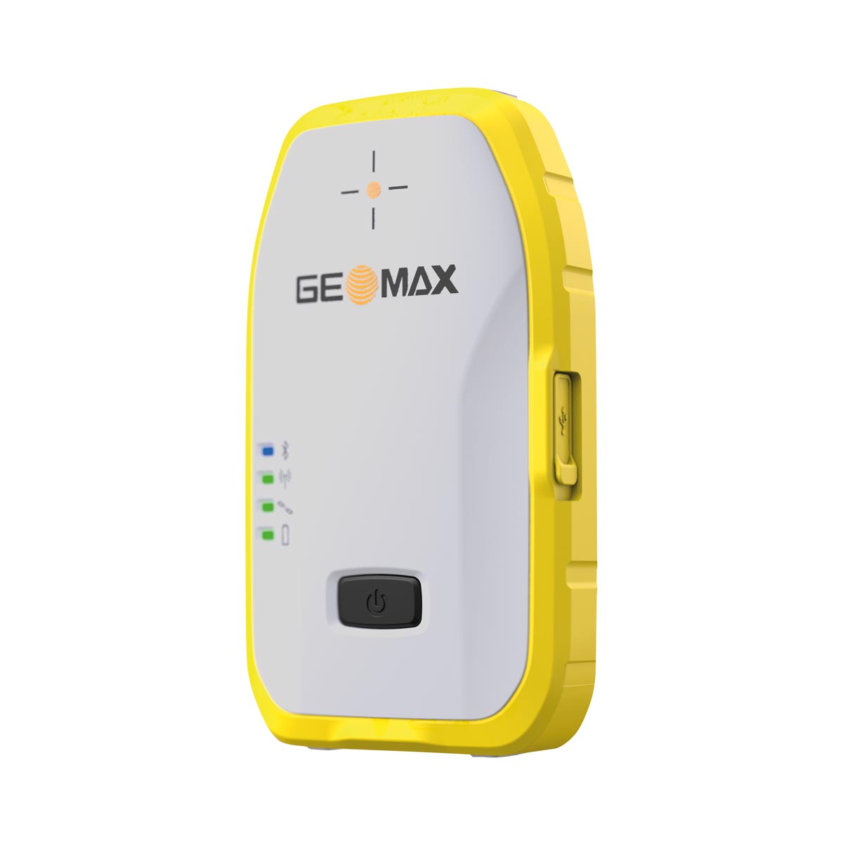 Zenith06 Pro Smartantenne von GeoMax: leistungsstarke GNSS-Technologie mit integriertem IMU-Neigungssensor.
