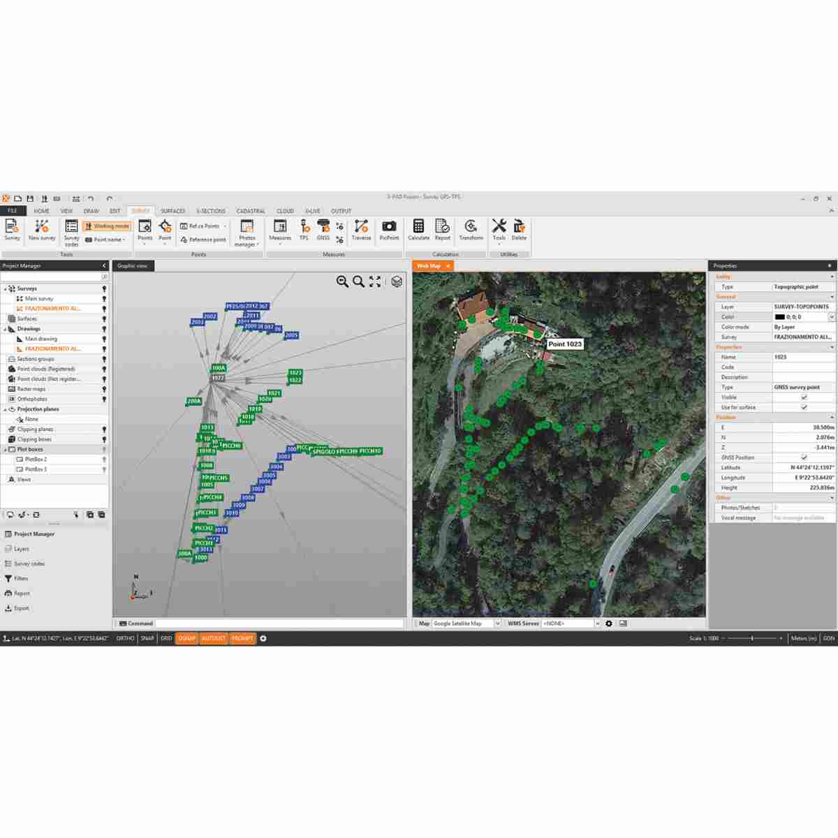 X-PAD Fusion X-Topo von GeoMax